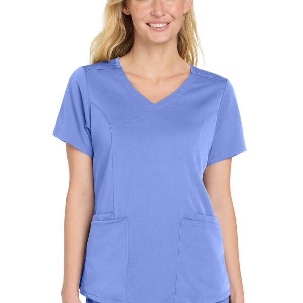 Women's Premiere Flex ™ Mock Wrap Top Thumbnail