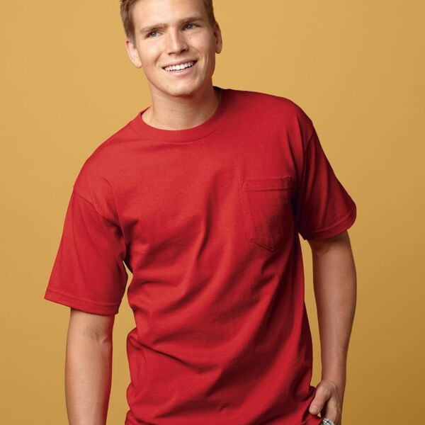 USA-Made Short Sleeve T-Shirt with a Pocket Thumbnail